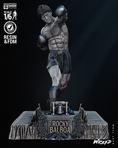 Rocky balboa sculpt - balboa, (rocky)