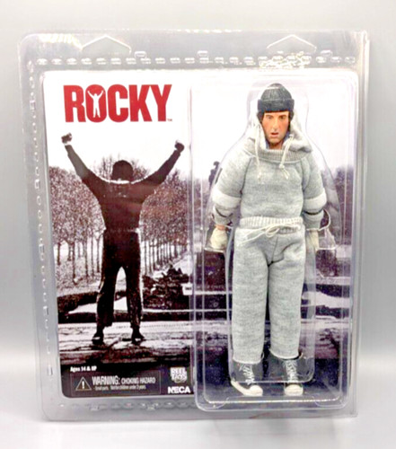 Rocky balboa figure in - in, grey